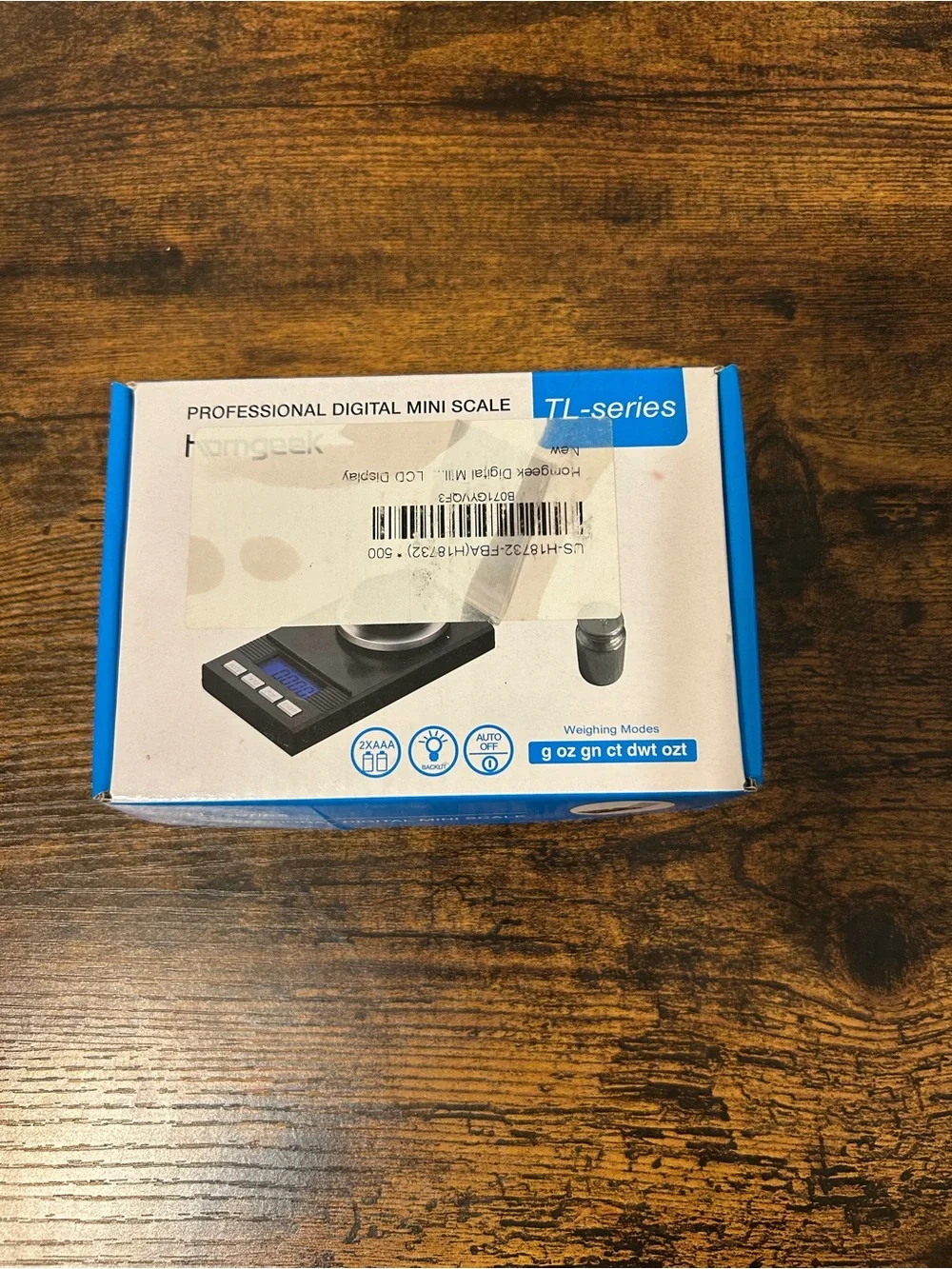 Hangeek TL-series Digital Mini Scale - White & Blue Box